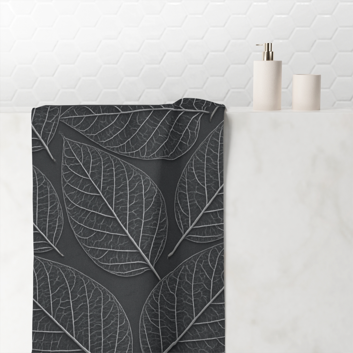 Vein Lace Lattice soft cotton towels