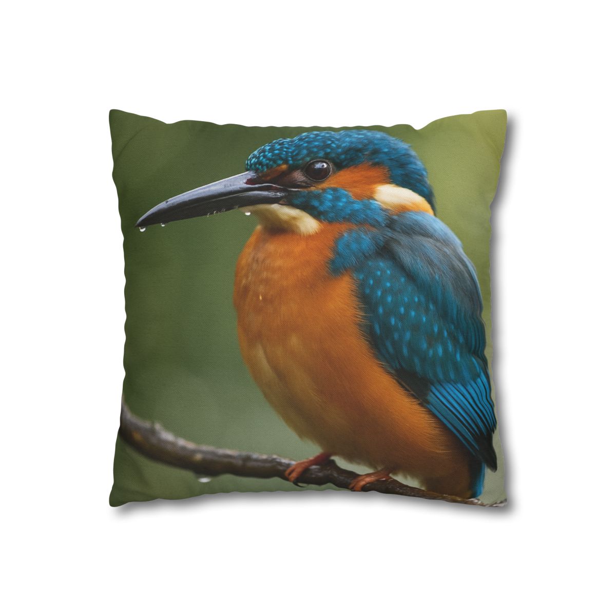 Aqua Bolt Kingfisher unique gift pillow cases