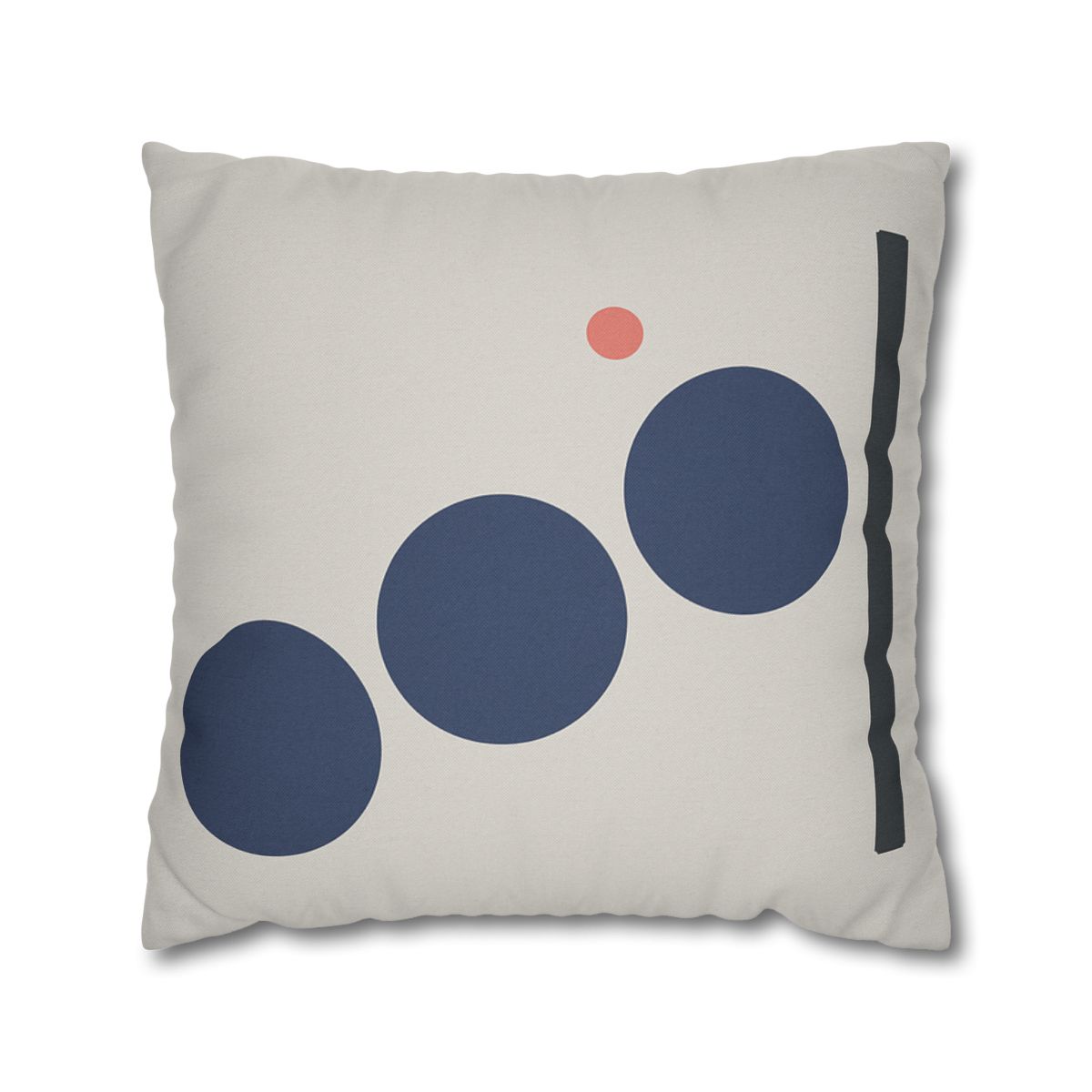 Stepped Circles And Side Bar custom pillow cases