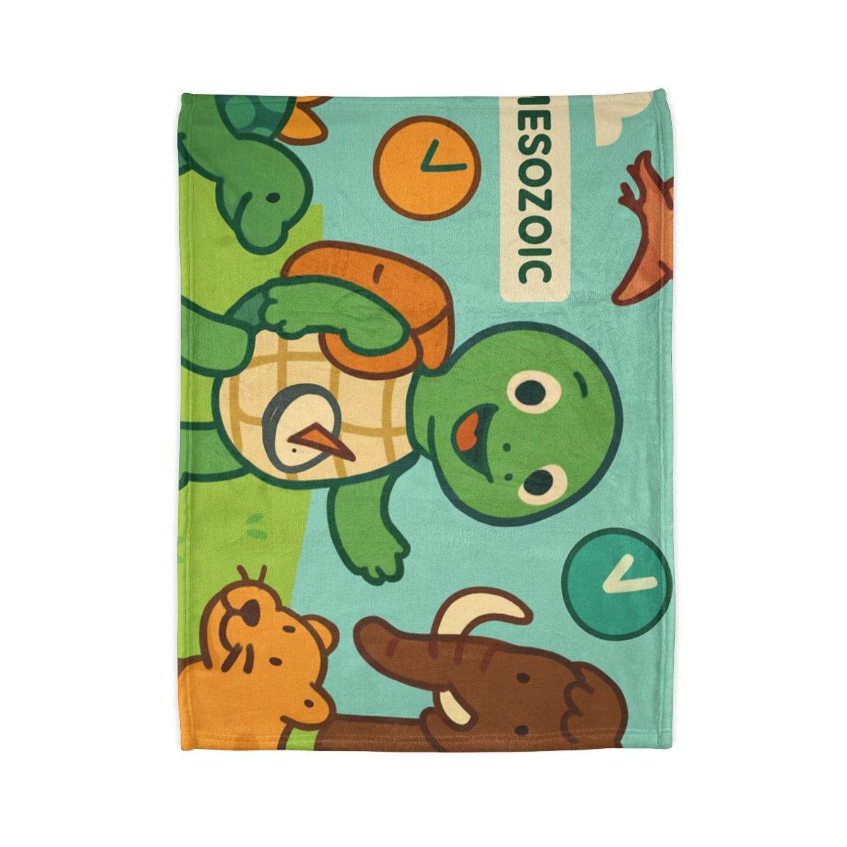 Time-Traveling Tortoise warm winter blankets