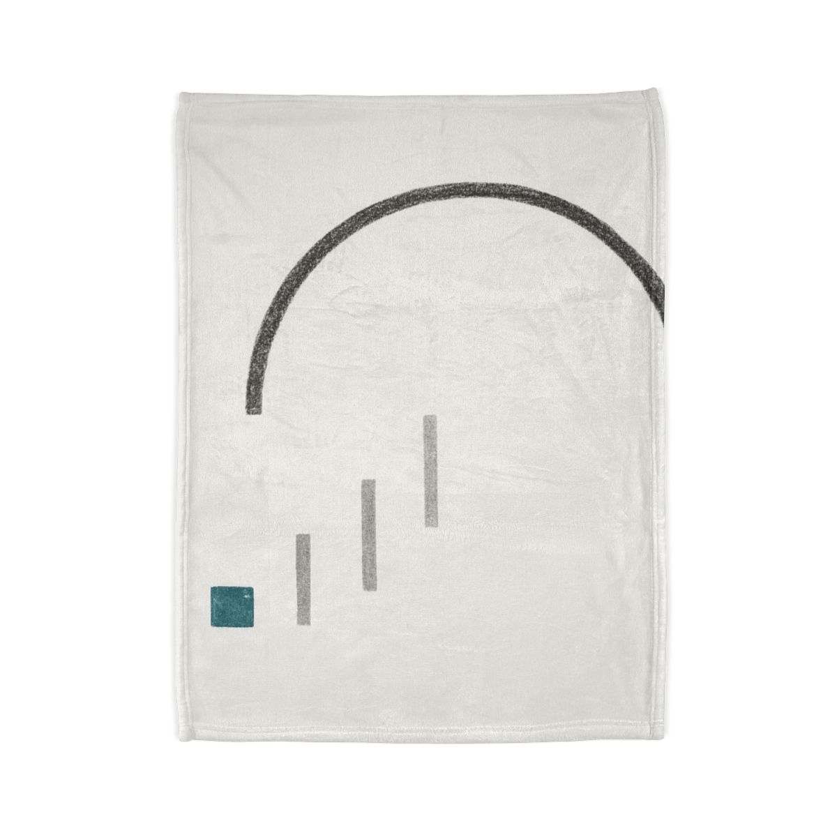 Split Ring And Stepped Line stylish throw blankets