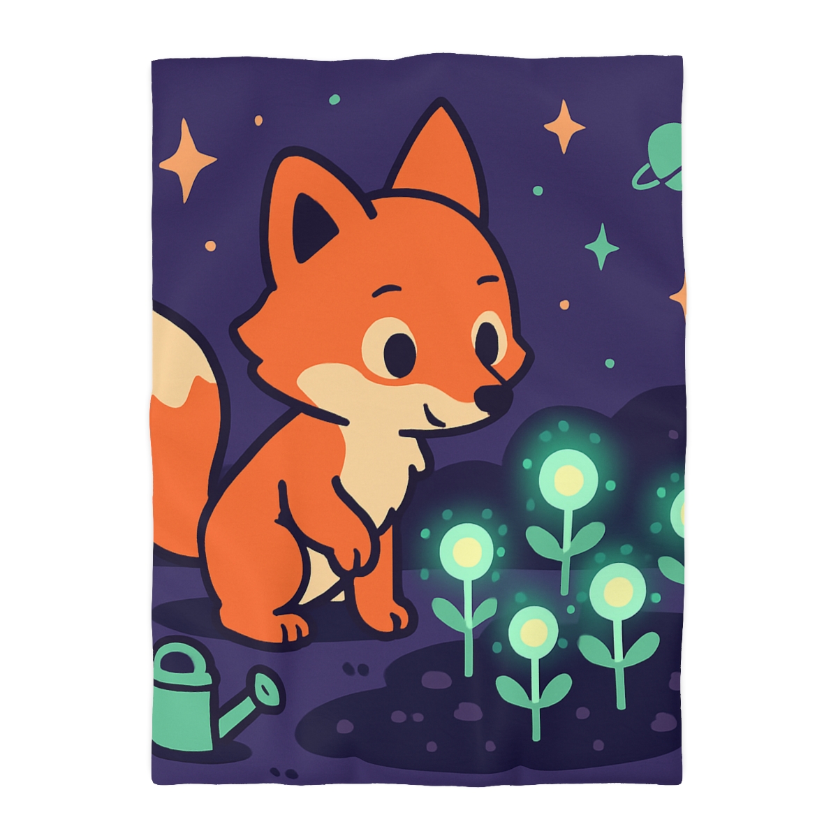 Galaxy Garden Fox warm winter duvets