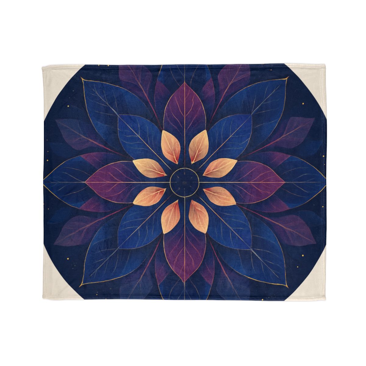 Petal Prism Mandala warm winter blankets