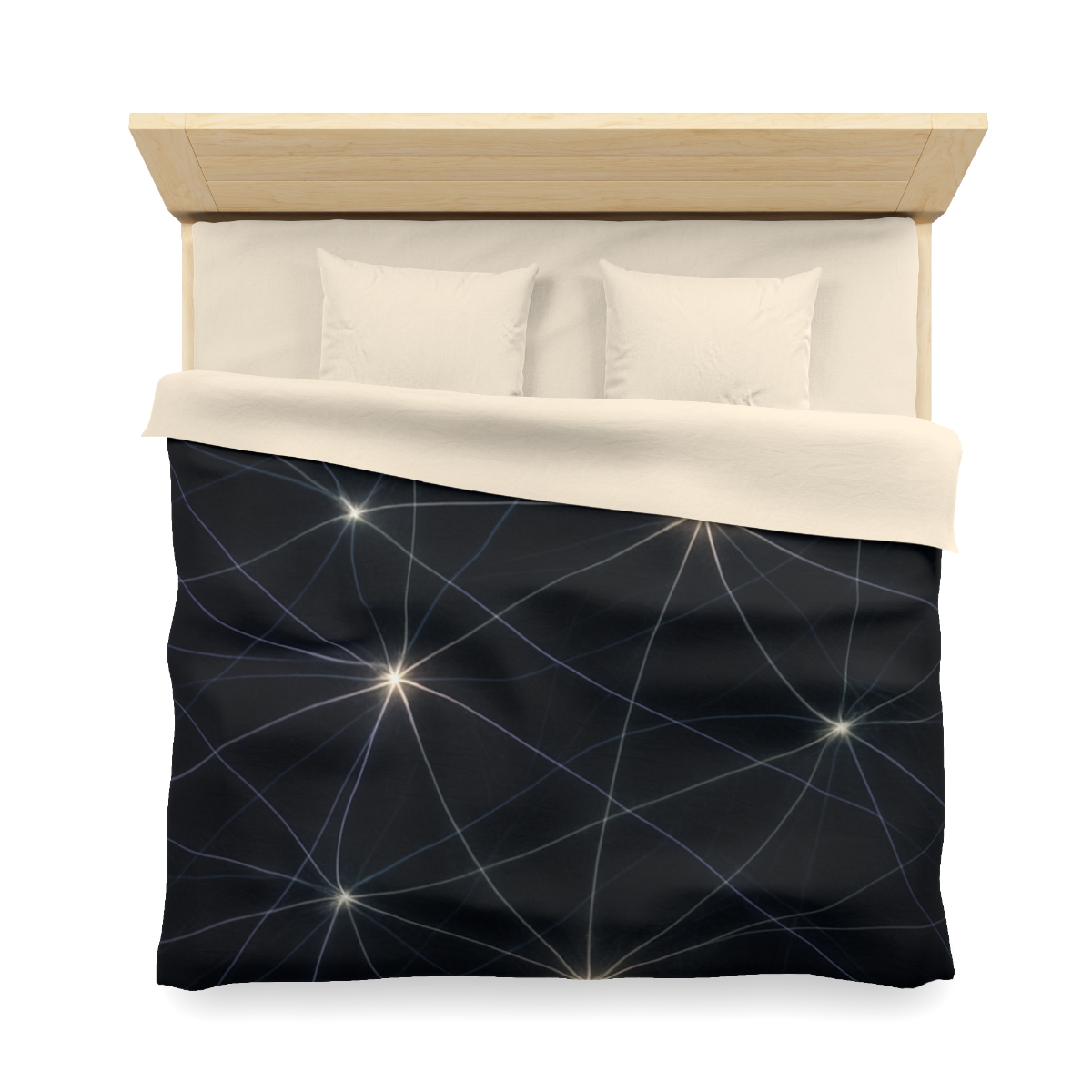 Starlace Filament Canopy designer printed duvets