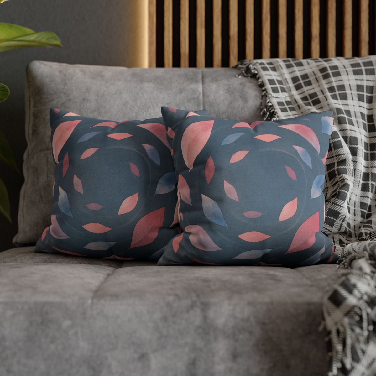Orbiting Blossom Fragments personalized pillow covers