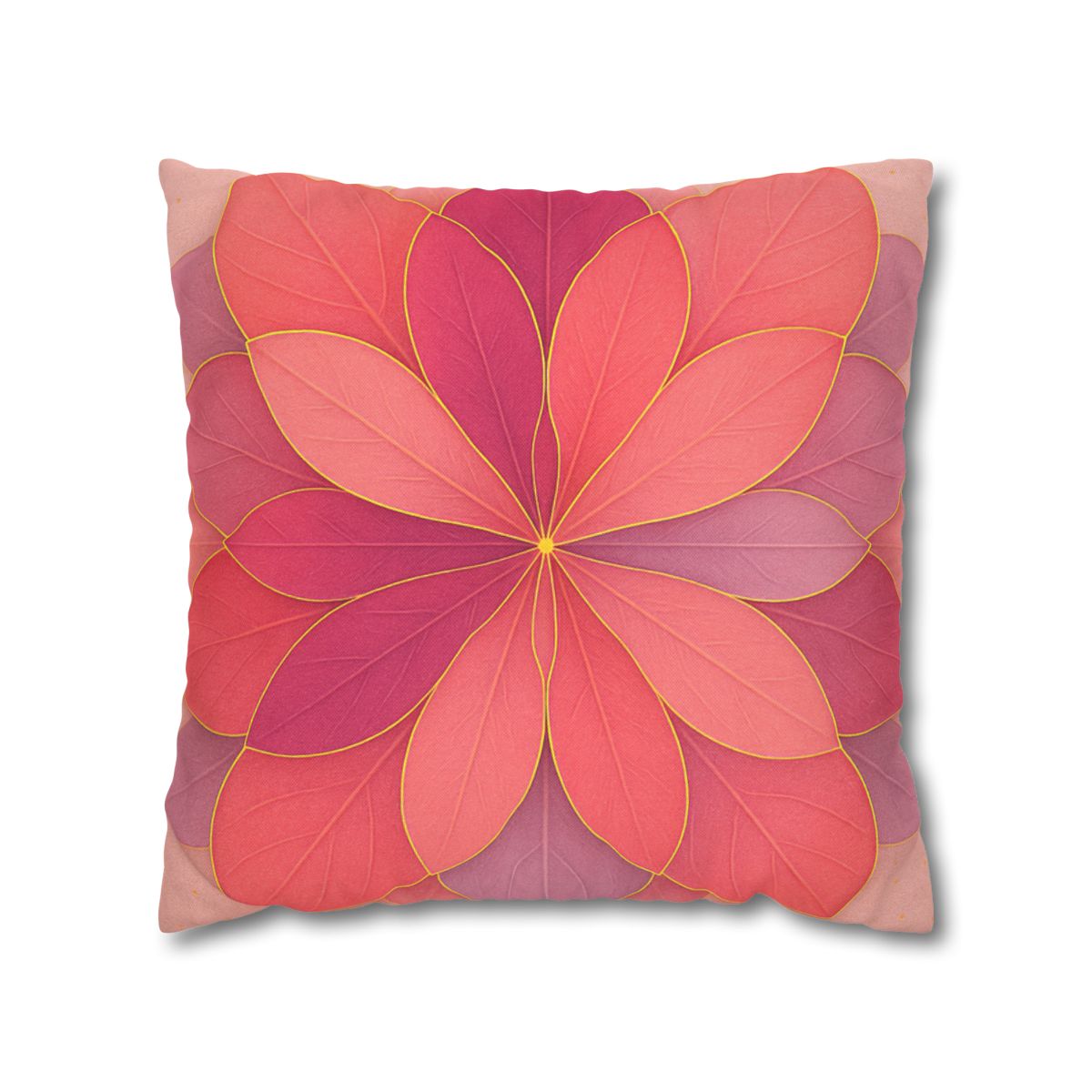 Petal Prism Overlap unique gift pillow cases