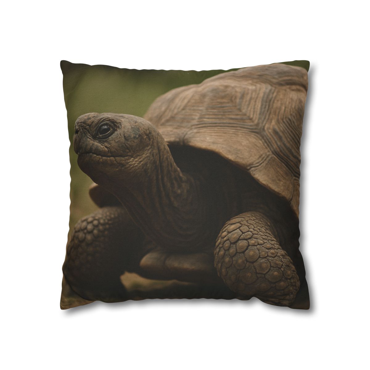Giant Tortoise Timebound Gaze personalized pillow covers