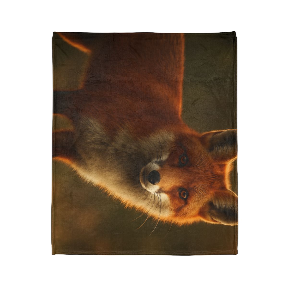Ember Thicket Red Fox custom blankets