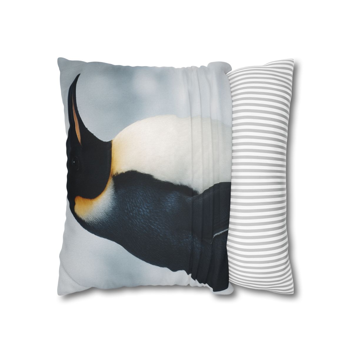 Aurora Drift Emperor Penguin comfortable bedding pillow covers