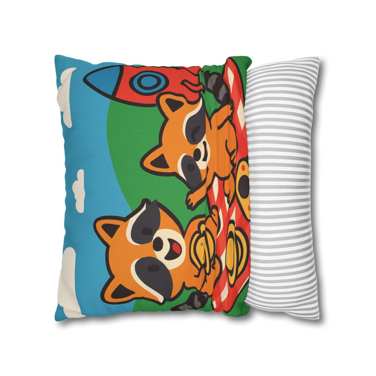 Rocket Racers Picnic custom pillow cases
