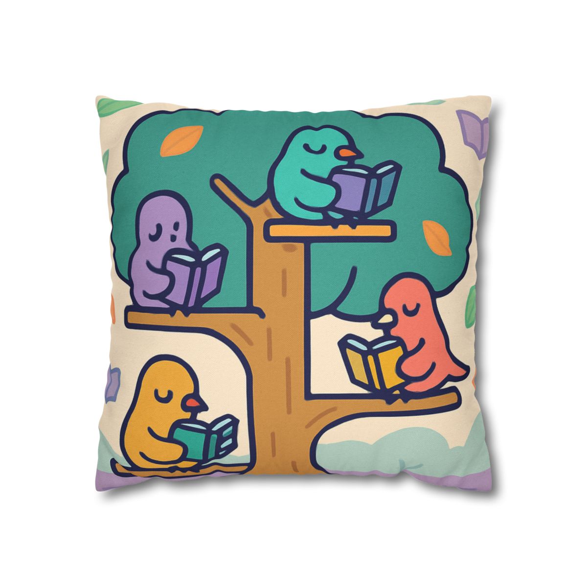 Library Of Magical Birds personalized pillow covers