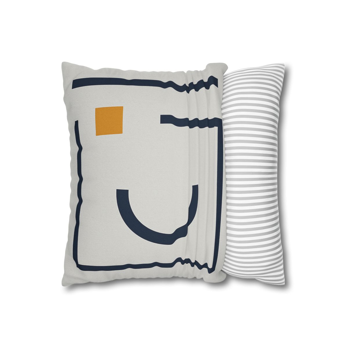 Broken Frame With Floating Arc trendy patterned pillow cases