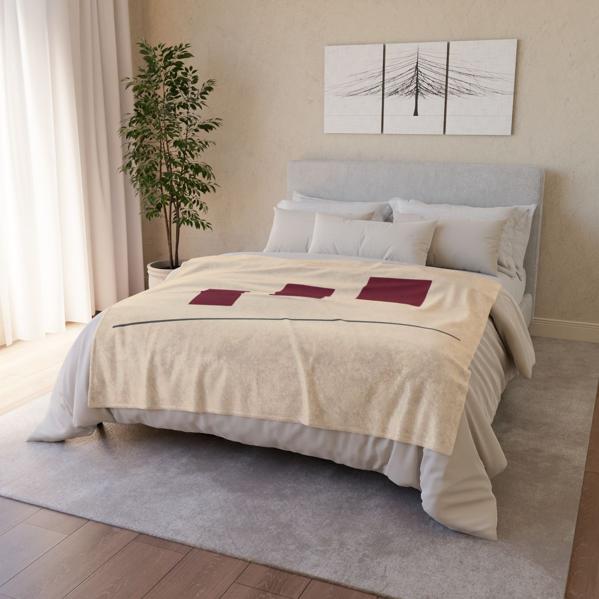 Triad Orbit Steps decorative home blankets