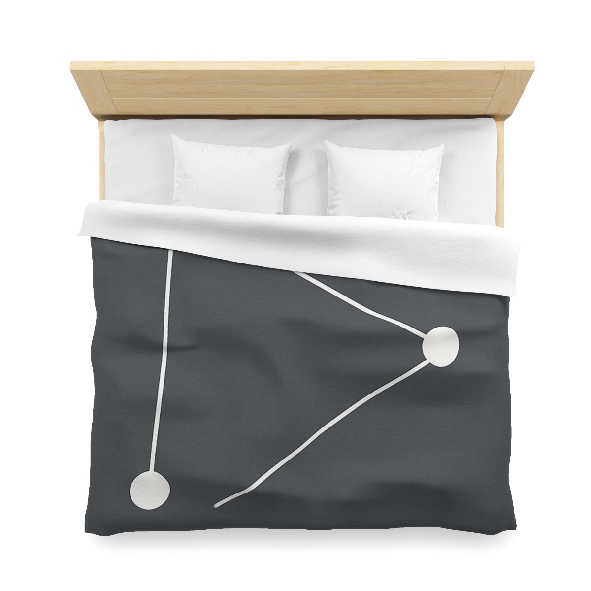 Triangular Line Constellation soft comforter duvets