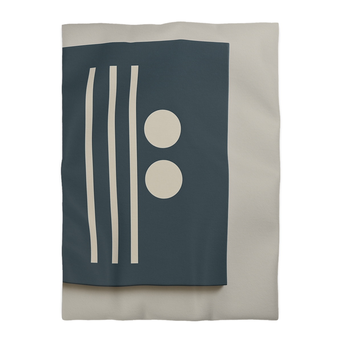 Negative Space Lattice designer printed duvets