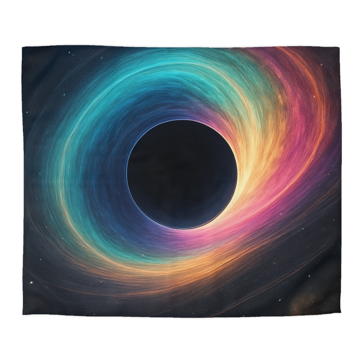 Prismatic Singularity Bloom personalized bedding duvets