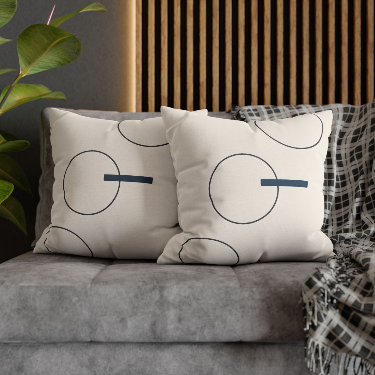 Orbit Gap Triptych personalized pillow covers