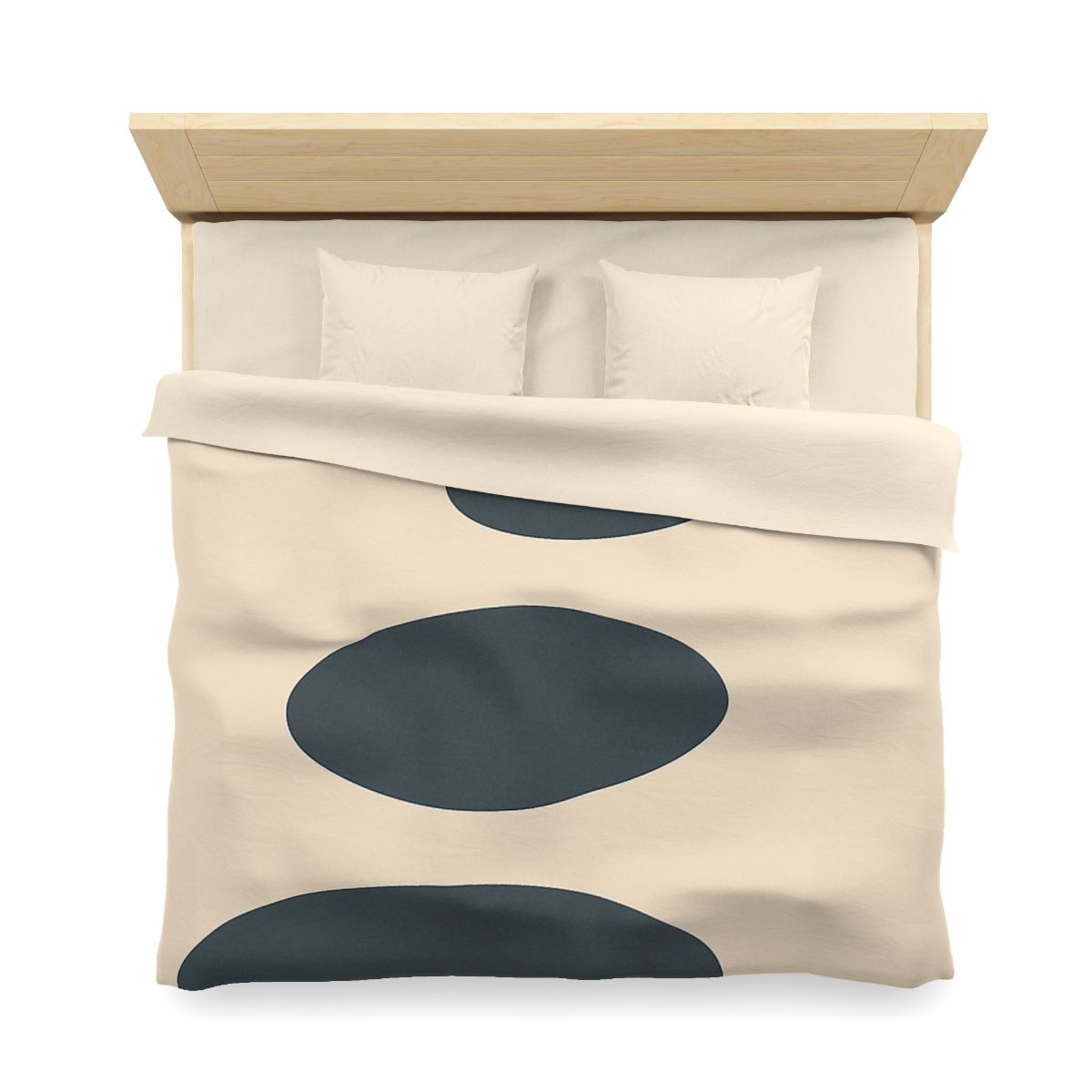 Staggered Ovals With Pause soft comforter duvets