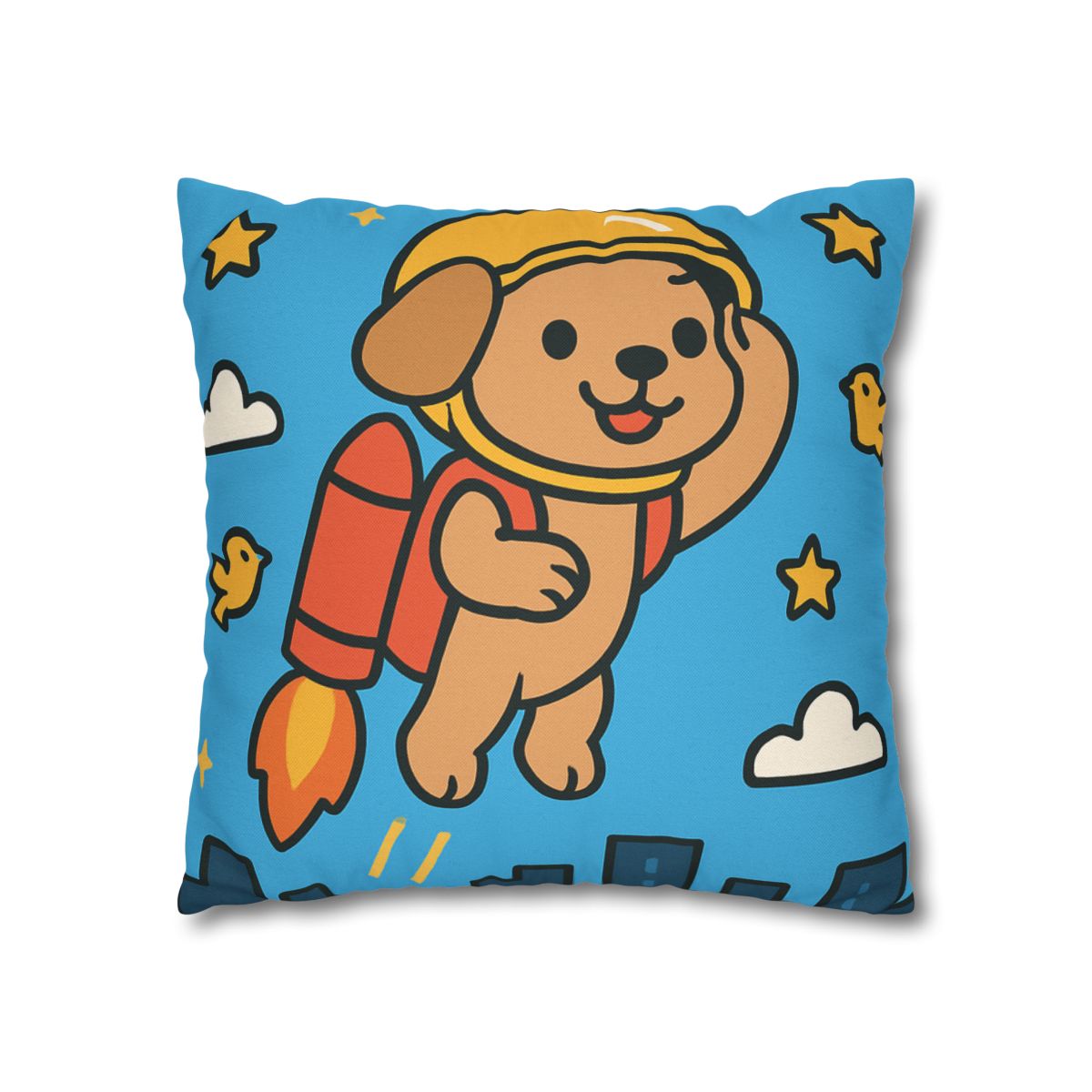 Rocket Puppy Patrol comfortable bedding pillow covers
