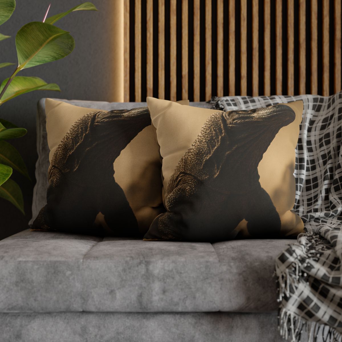 Ancient Sentinel Komodo Dragon unique gift pillow cases
