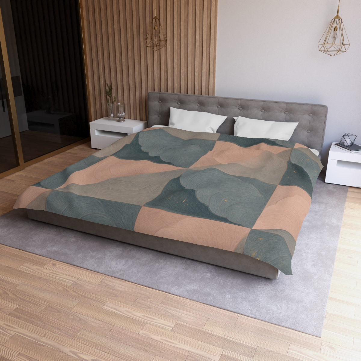 Petal Ripple Grid duvets for gifts