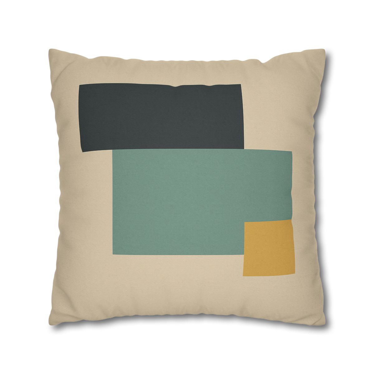 Offset Trio Of Blocks comfortable bedding pillow covers