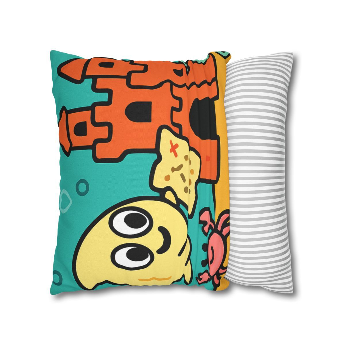 Coral Castle Map Of The Moonfish Kingdom personalized pillow covers