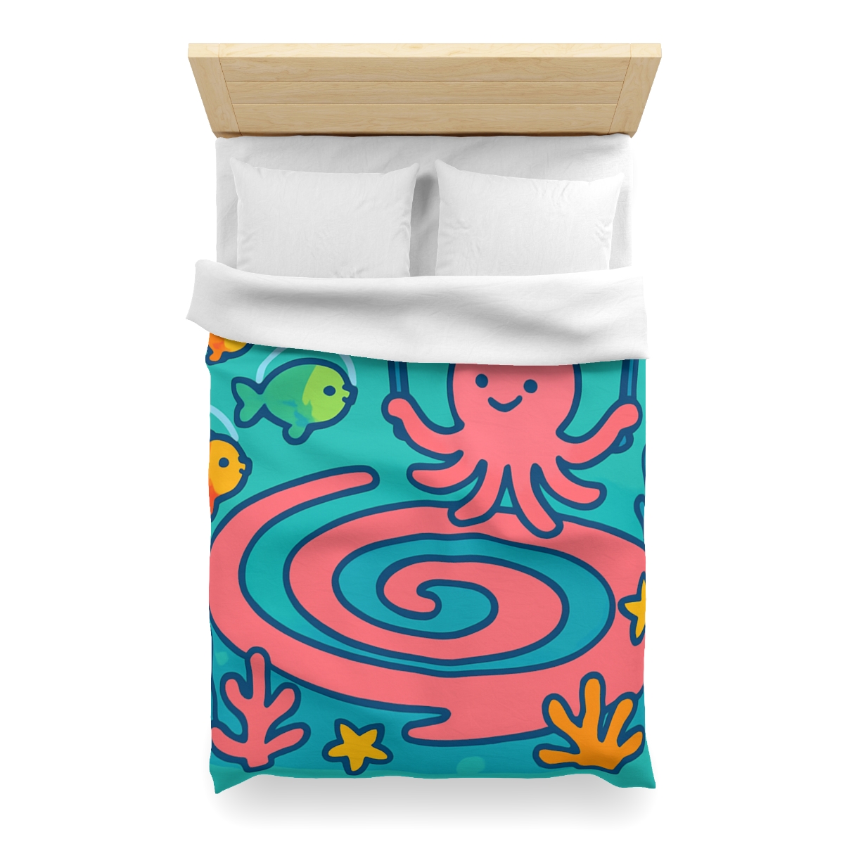 Rainbow Reef Planet Parade warm winter duvets