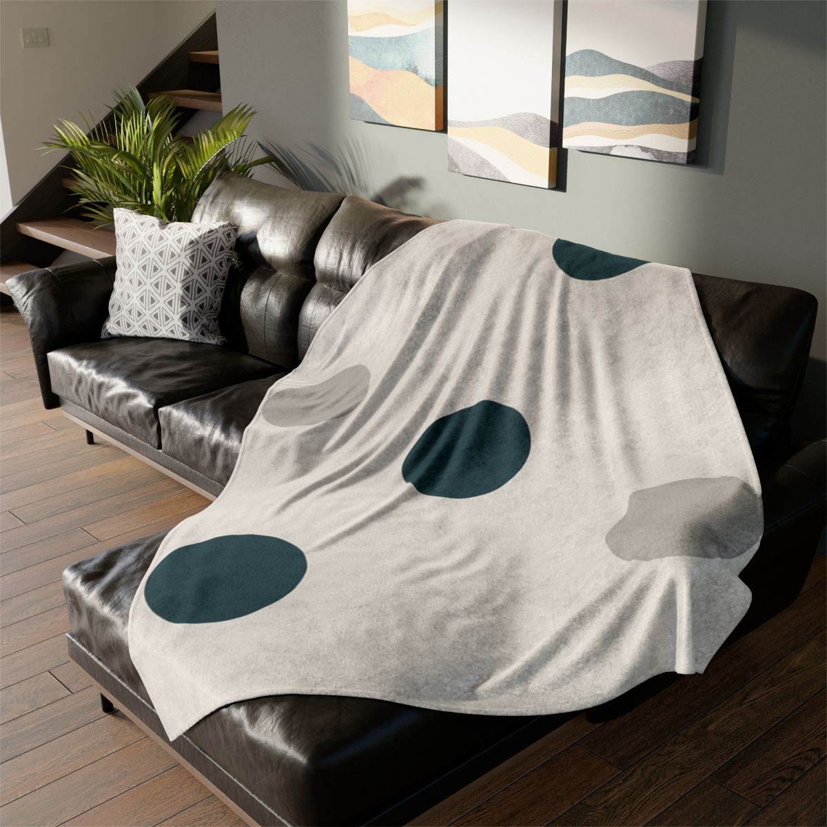 Sparse Dot Grid Rhythm stylish throw blankets