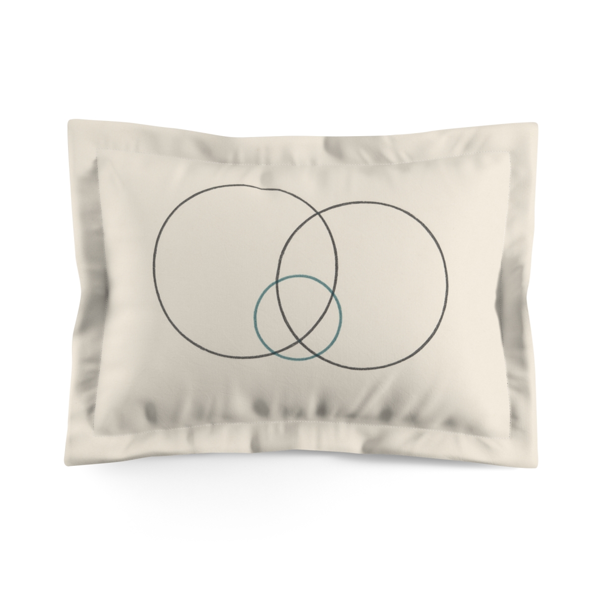 Quiet Orbit Of Three Rings custom pillows