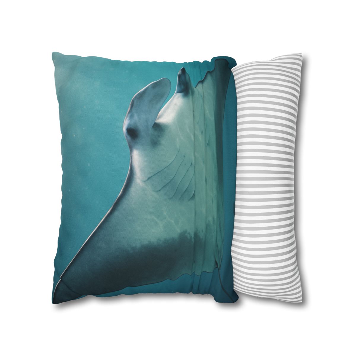Silent Glide Manta Ray comfortable bedding pillow covers