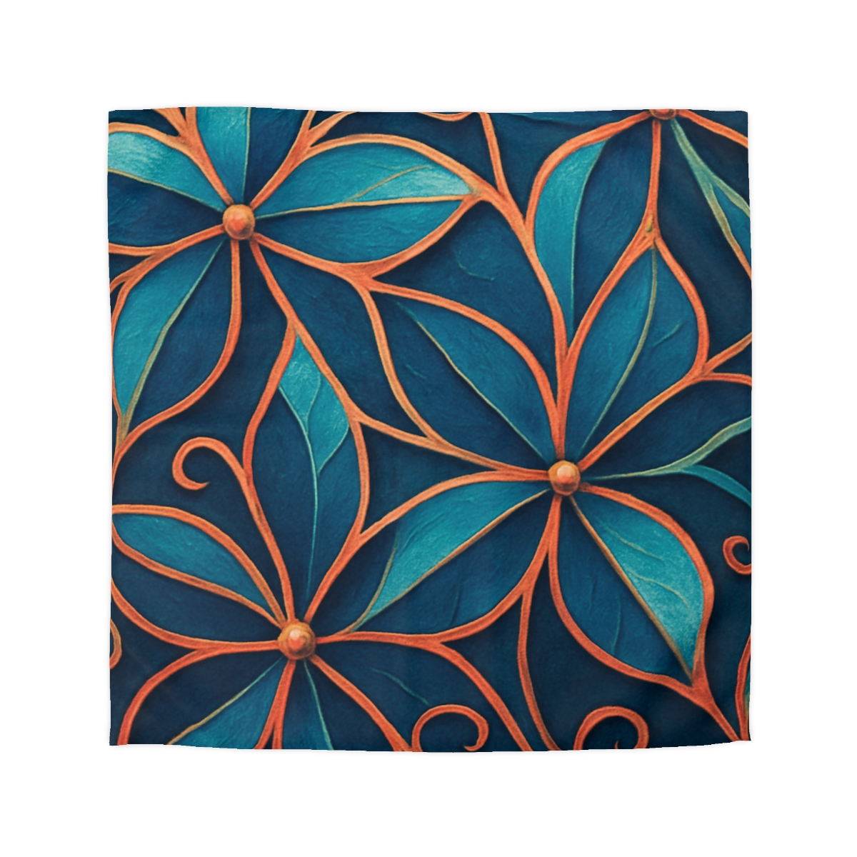 Petal Prism Lattice stylish duvet covers