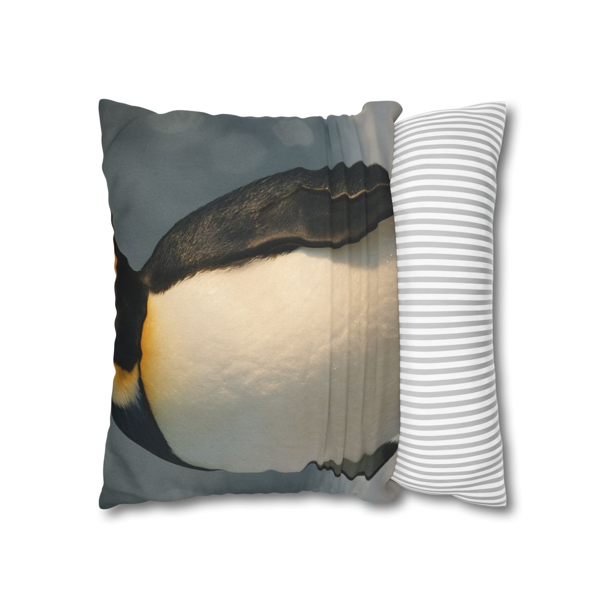 Velvet Eclipse Emperor Penguin designer print pillow cases