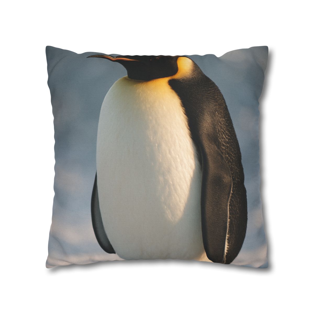 Aurora Drift Emperor Penguin unique gift pillow cases