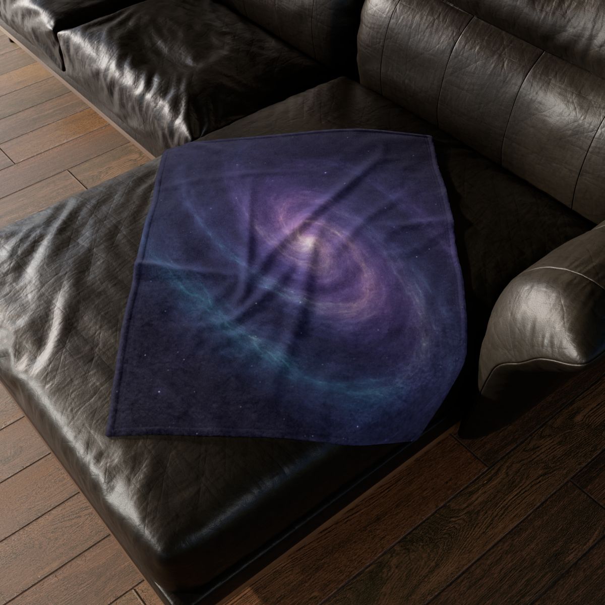 Nebula Spiral Reverie decorative home blankets