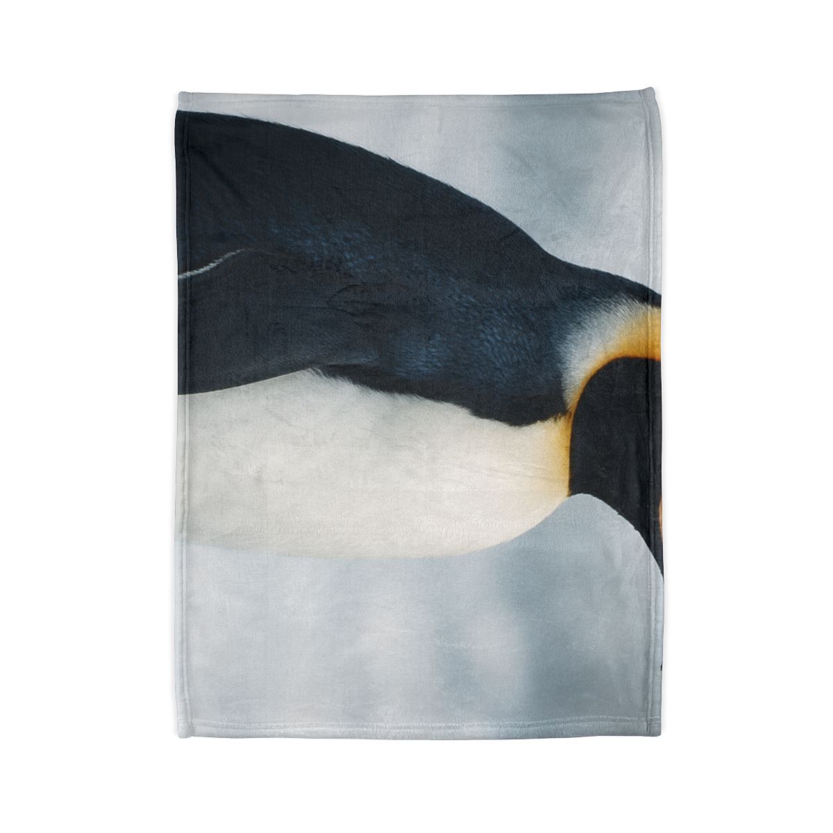Aurora Drift Emperor Penguin unique gift blanketscustom blankets