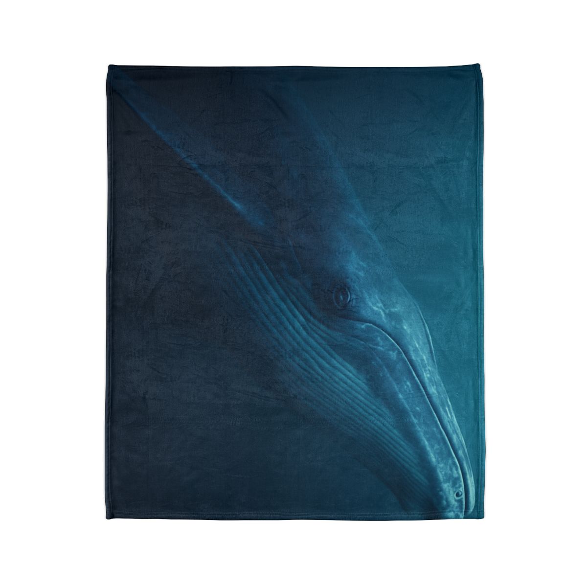 Ocean Giant Blue Whale designer printed blankets