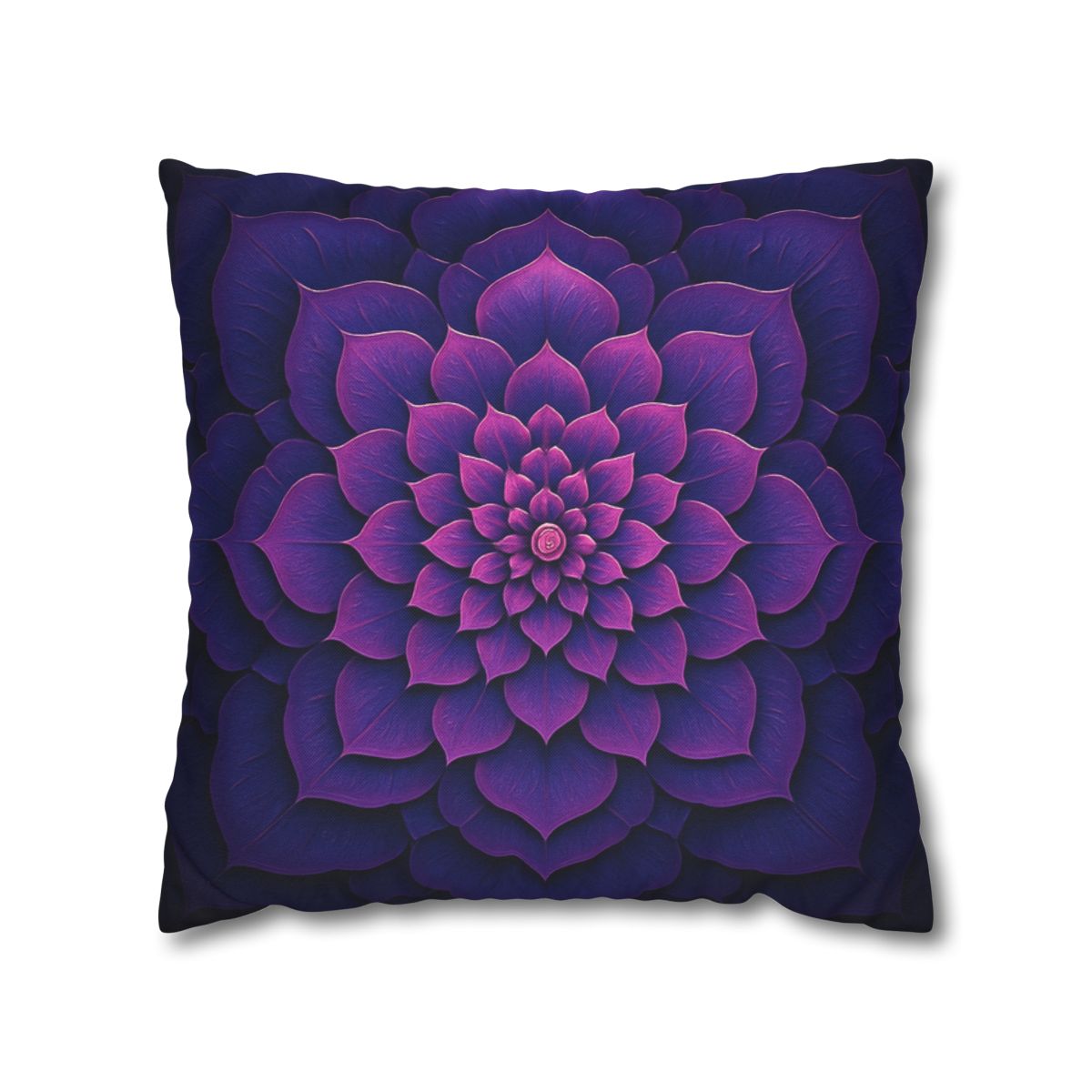 Bloom Ripple Mandala trendy patterned pillow cases