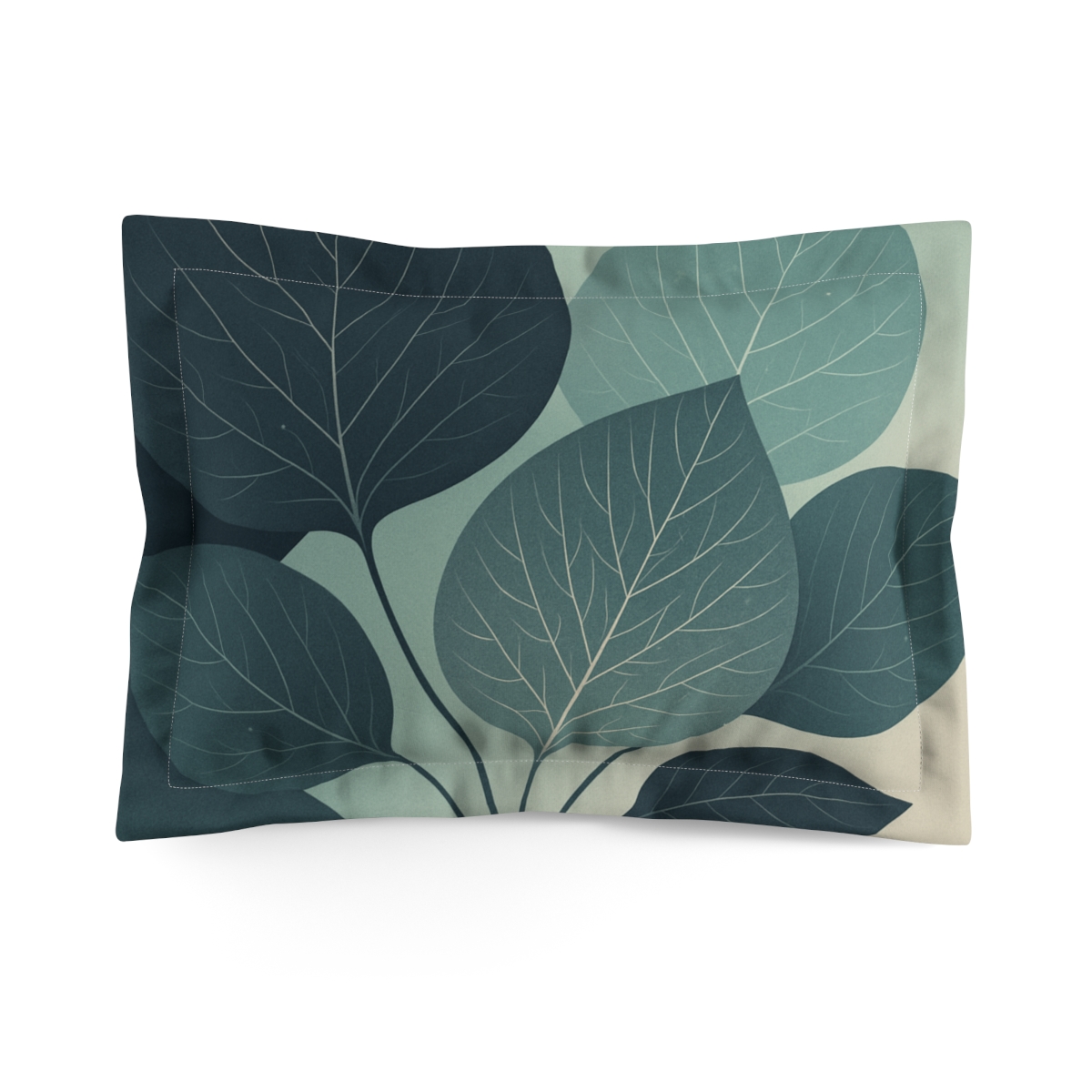 Vein Circuit Canopy designer printed pillows