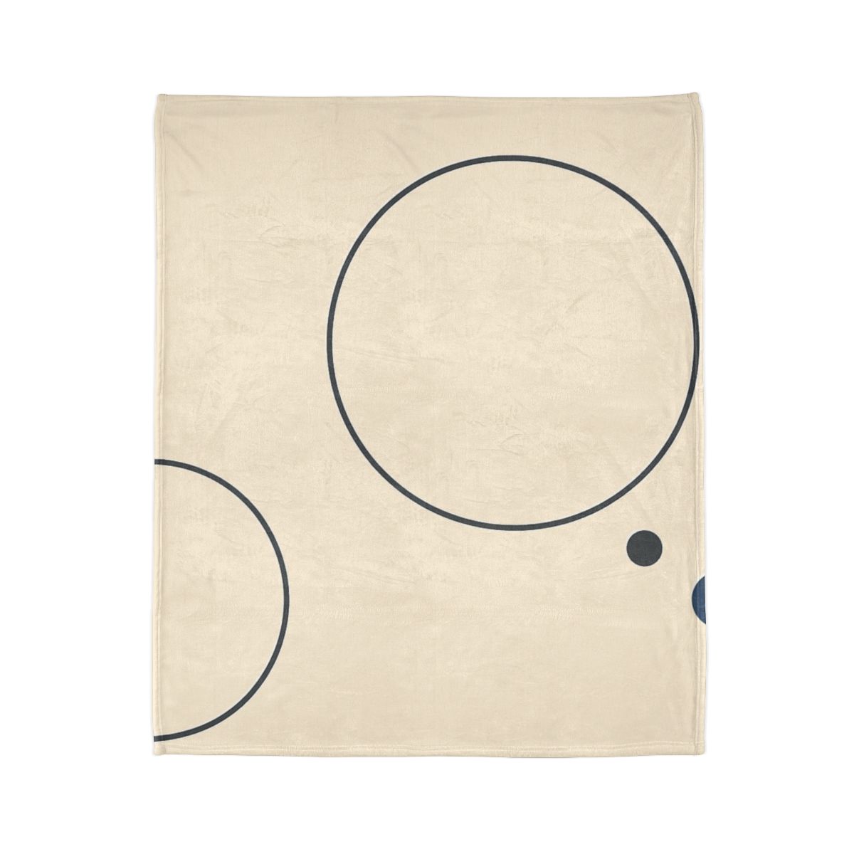 Orbital Offset Ring Quartet personalized cozy blankets