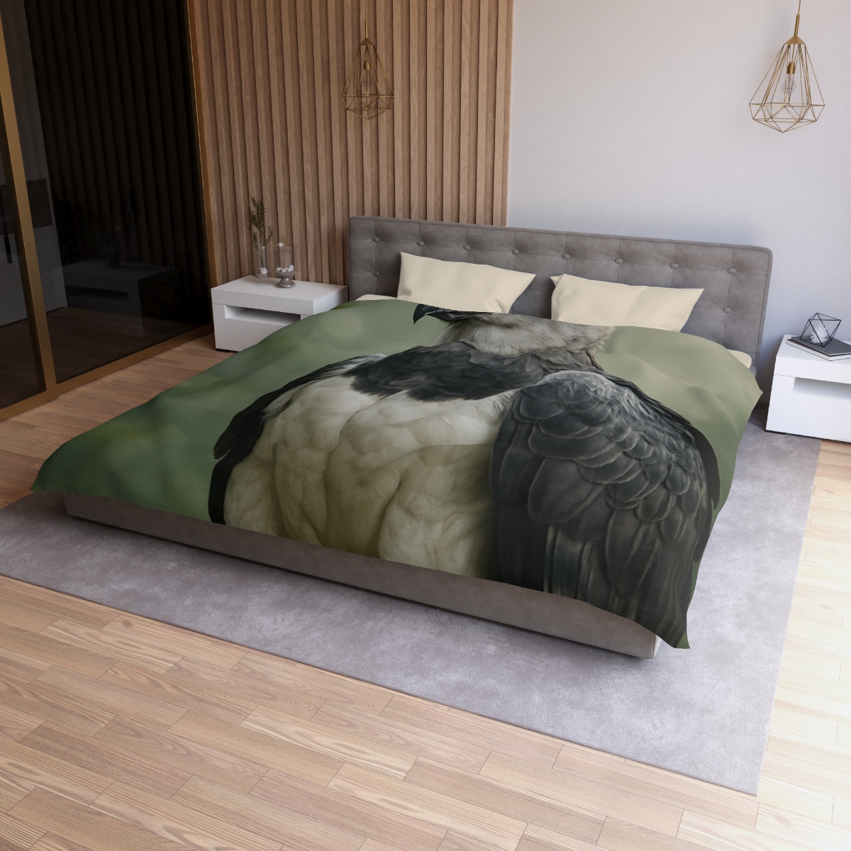 Stormlight Sentinel Harpy Eagle unique patterned duvets