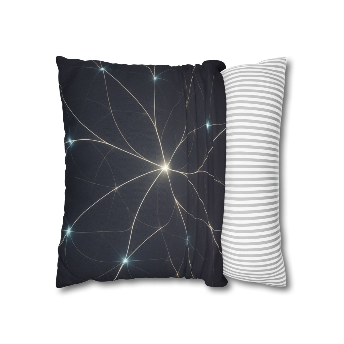 Quantum Dust Lattice designer print pillow cases