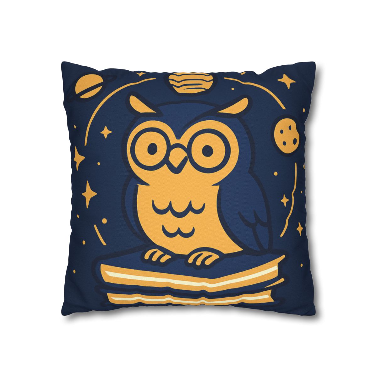 Galactic Owl Library custom pillow cases
