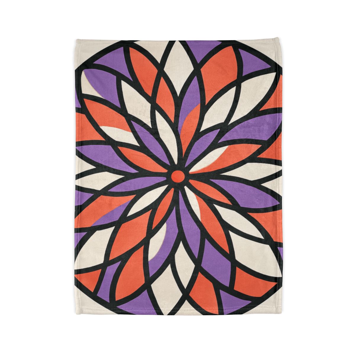 Bloom Shard Kaleidoscope trendy patterned blankets