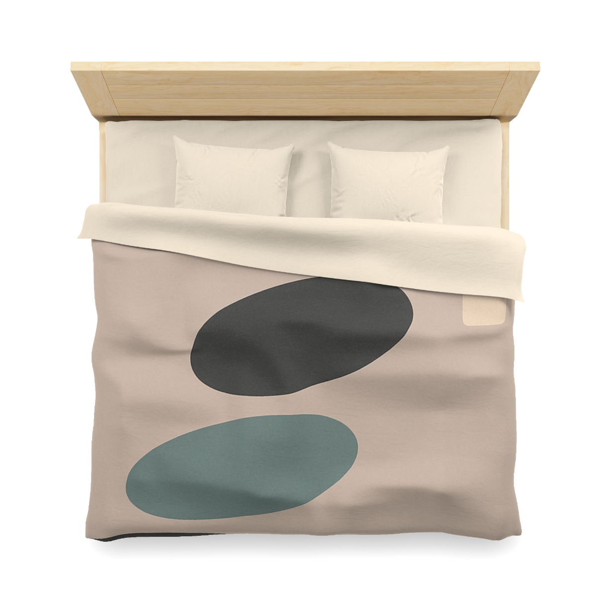 Staggered Ovals With Pause soft comforter duvets