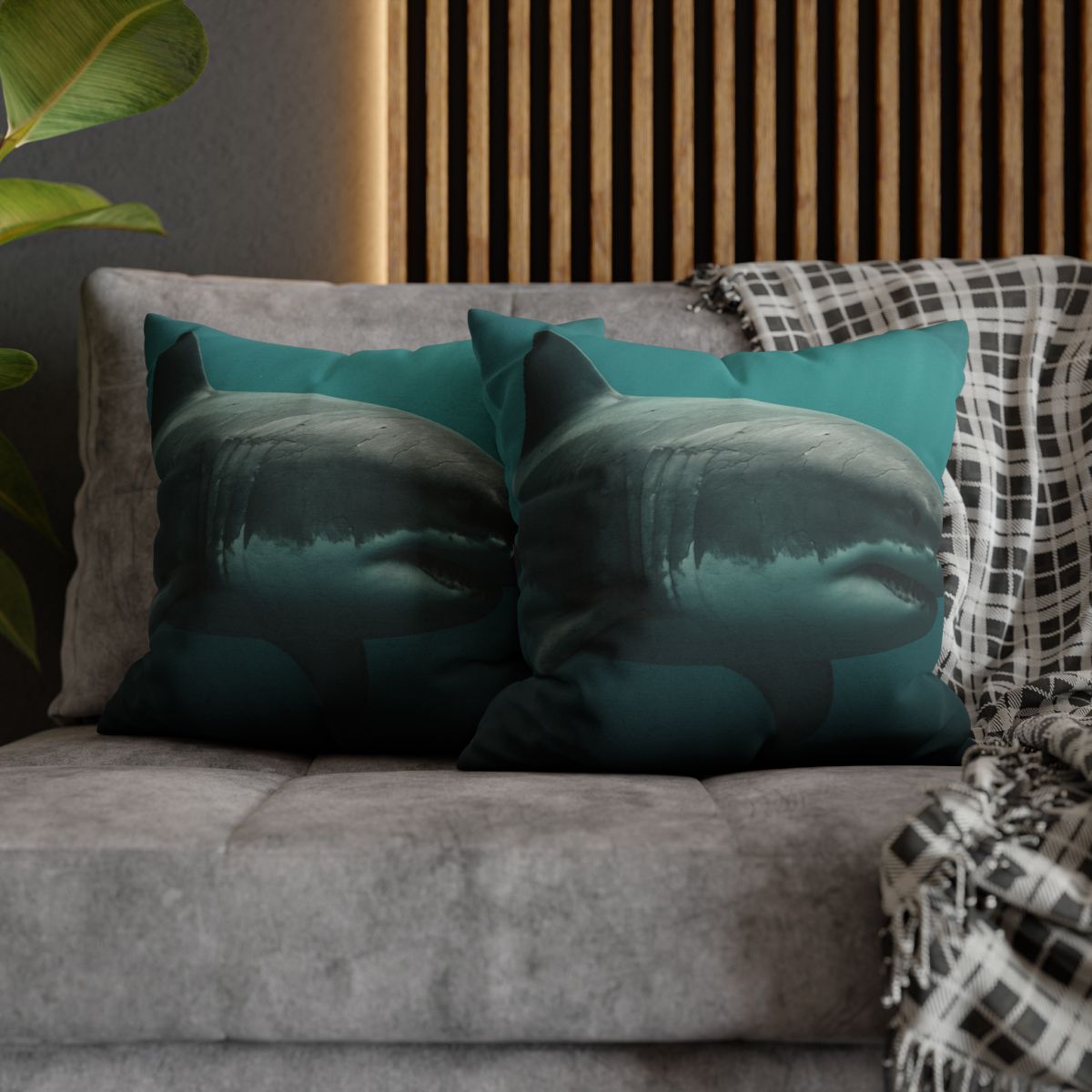 Silent Hunter Great White Shark unique gift pillow cases