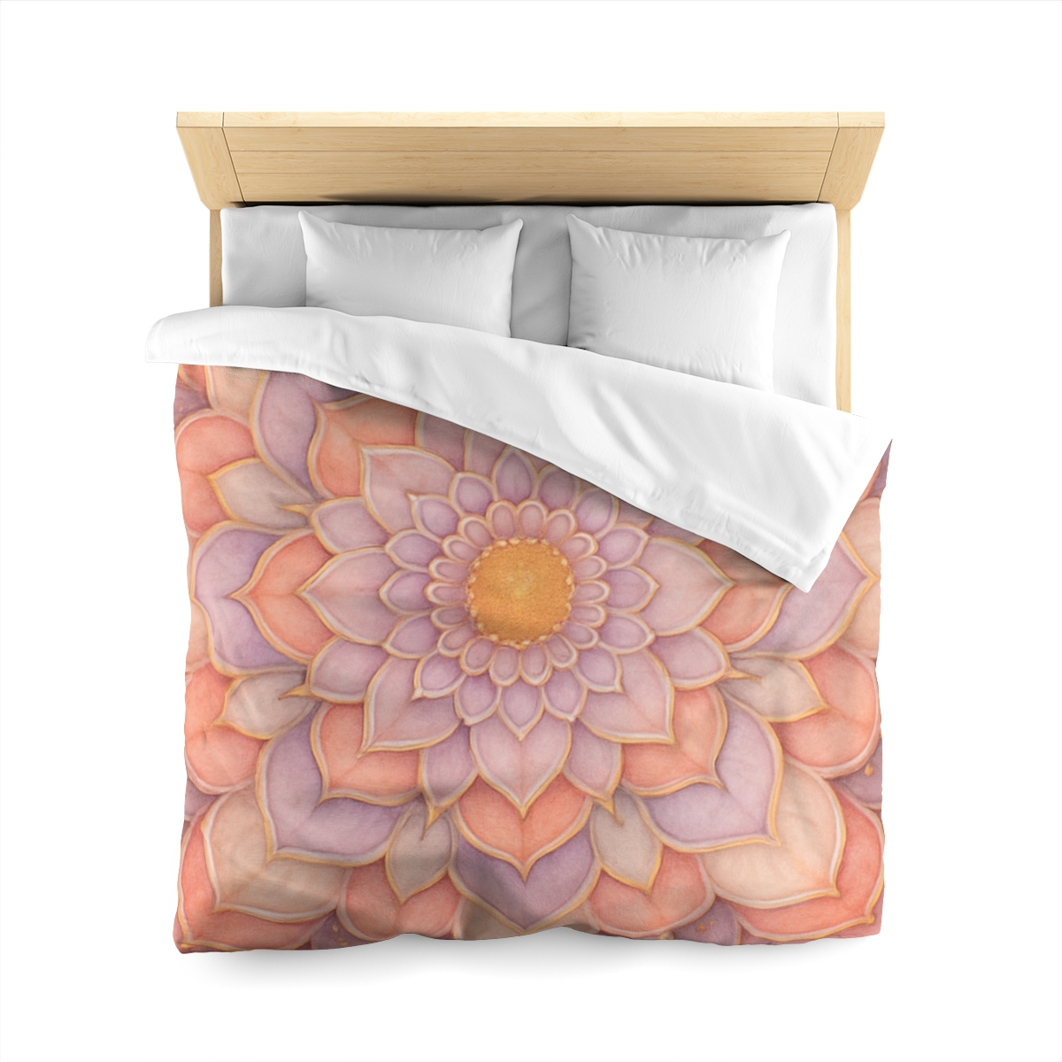 Petal Prism Mandala custom duvets