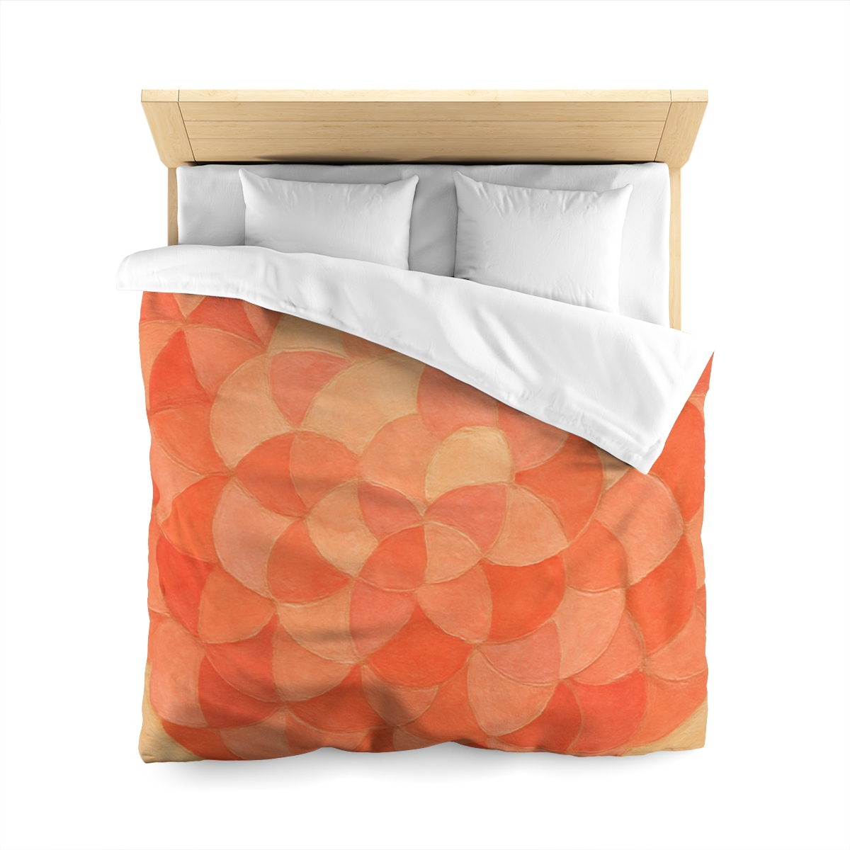 Petal Mosaic Halo personalized bedding duvets