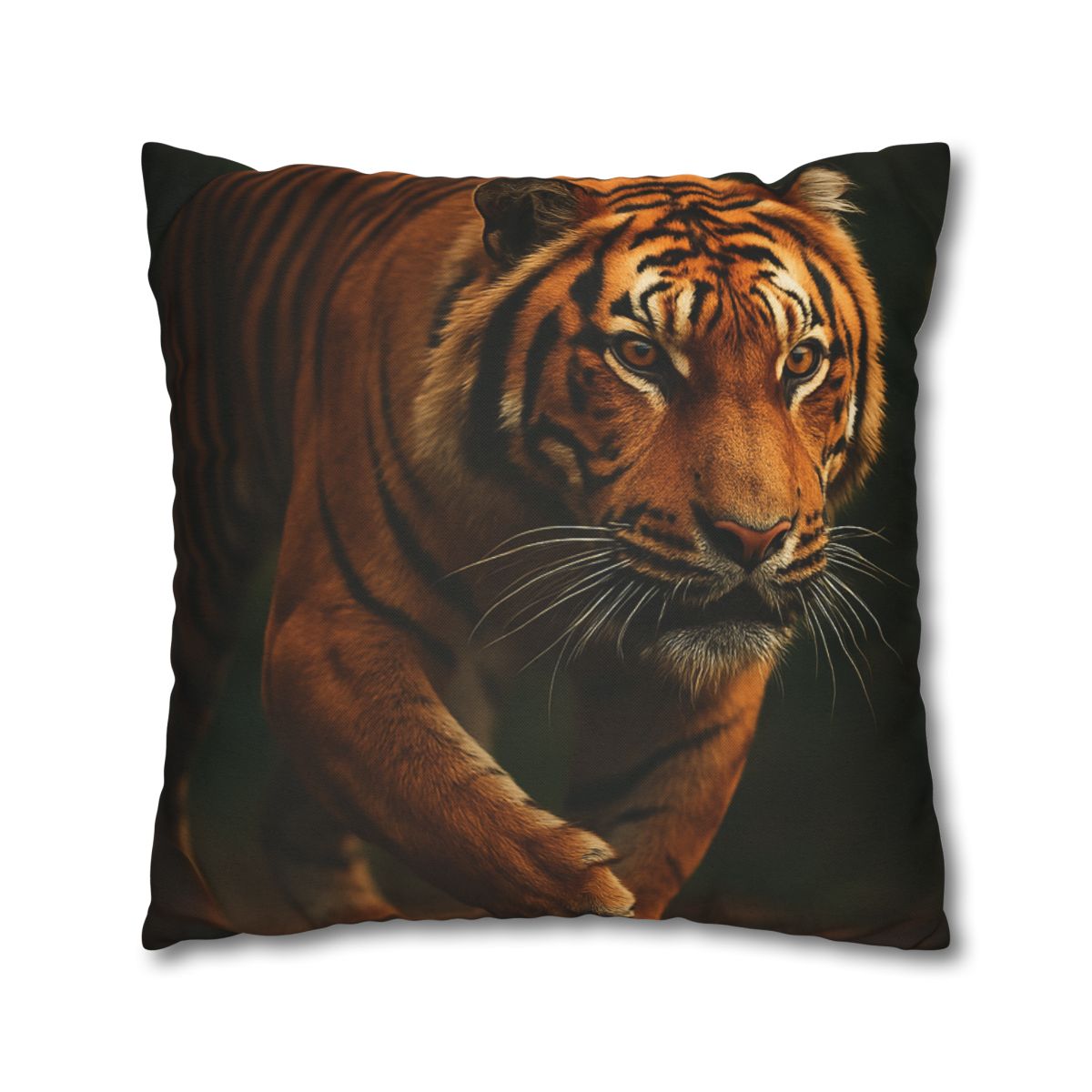 Forest Stalker Bengal Tiger trendy patterned pillow cases