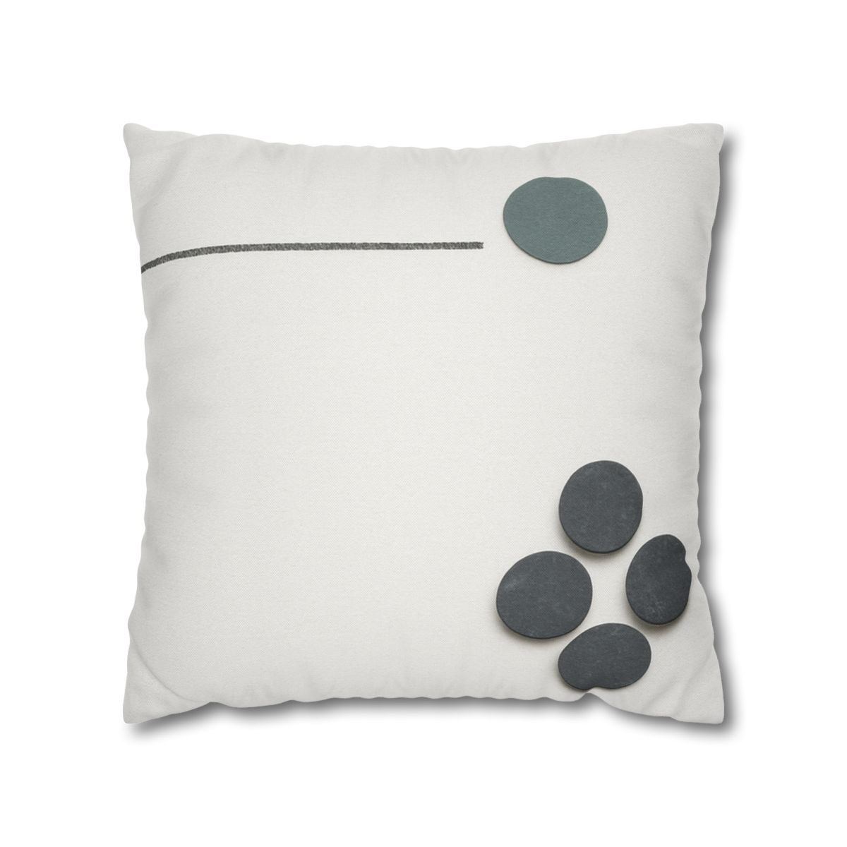 Clustered Dots With Broken Line trendy patterned pillow cases